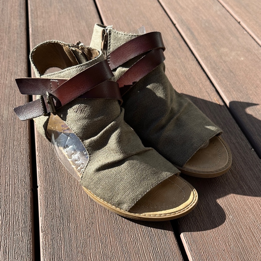 Blowfish Brown and Tan Sandals - Picture 2 of 7